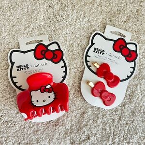Hello Kitty x Kitsch Hair Clips